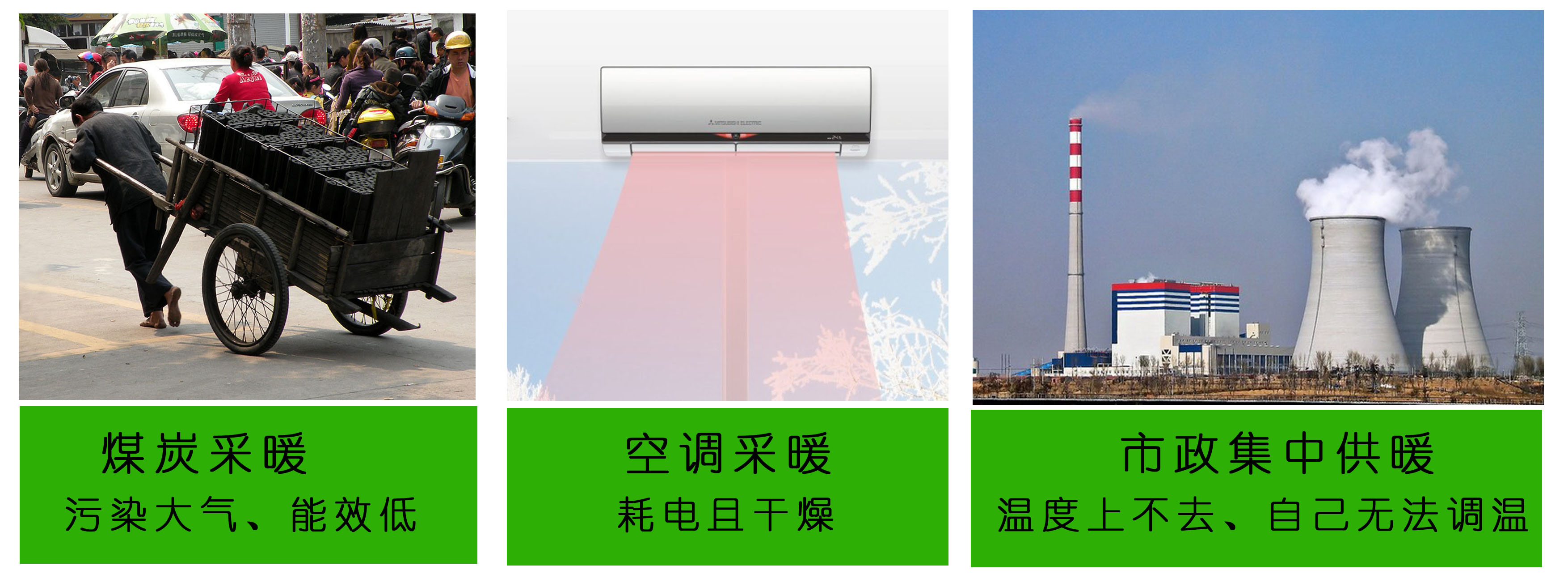 不同采暖方式的詳細(xì)對比 不同采暖方式的詳細(xì)對比